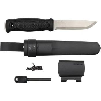 Morakniv Garberg Black mit Survival Kit | Outdoormesser | Feuerstahl
